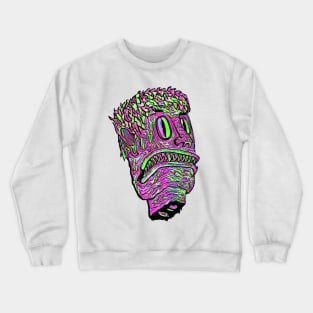 Devil(pink/green) Crewneck Sweatshirt